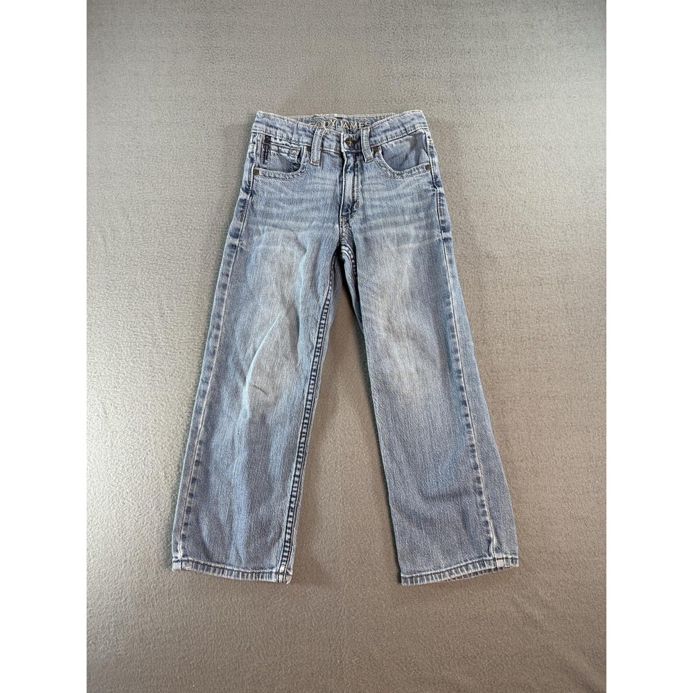 Cody James Jeans Kids 7 Medium Wash Blue Straight Denim Youth Stretch Casual